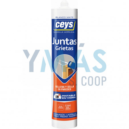 SELLADOR SELLACEYS GRIETAS BLANCO TUBO 280ML
