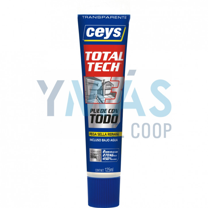 MS TECH SELLADOR TRANSPARENTE TUBO 125ML