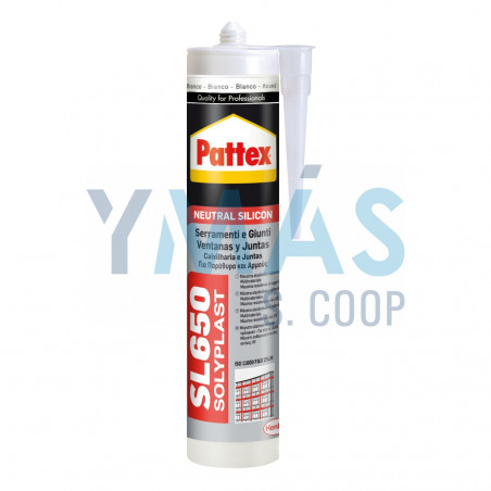 SILICONA NEUTRA SL650 BLANCA CARTUCHO 300ML