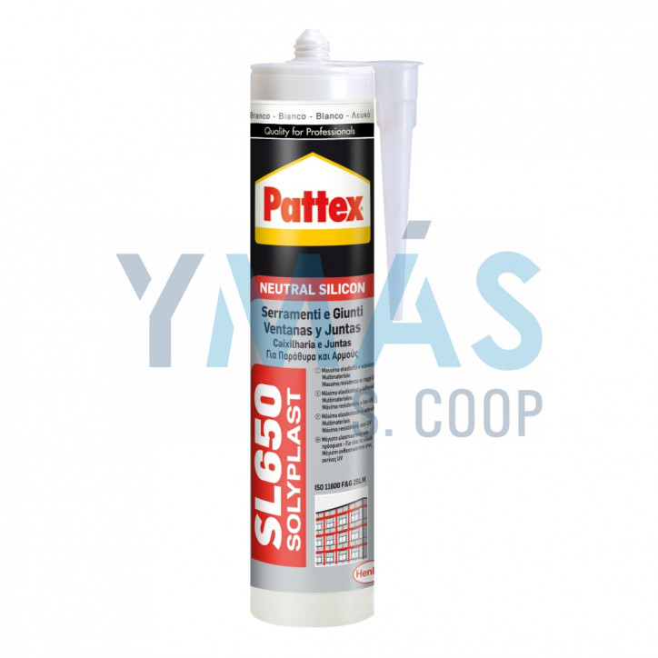 SILICONA NEUTRA SL650 BLANCA CARTUCHO 300ML