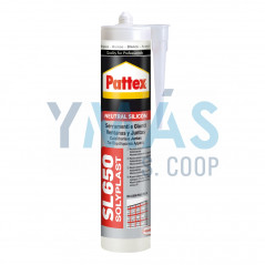 SILICONA NEUTRA SL650 TRANSPARENTE CARTUCHO 300 ML