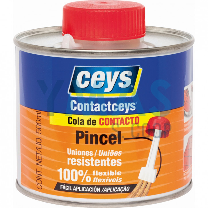 CONTACTCEYS COLA CONTACTO PINCEL 500GR