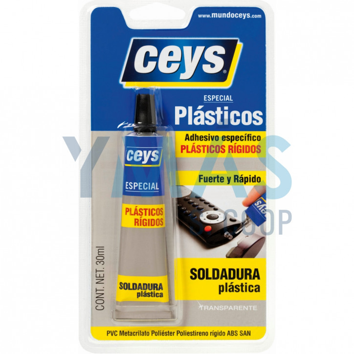 ADHESIVO ESPECIAL PLASTICOS BLISTER 30ML