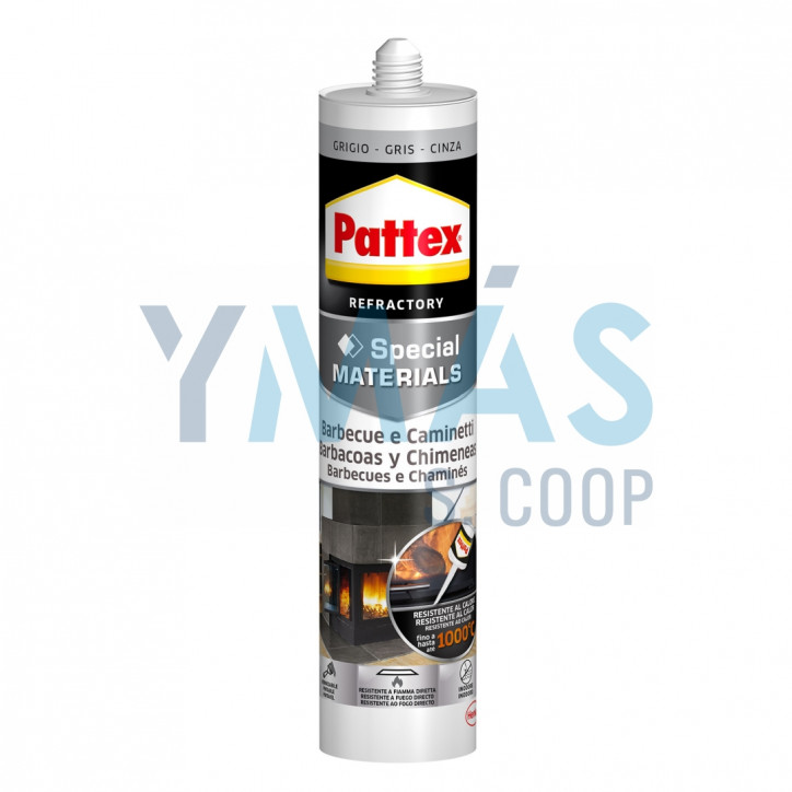 MASILLA BARBACOA Y CHIMENEA 500ML GRIS