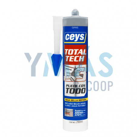 ADHESIVO CEYS MS-TECH GRIS 290ML