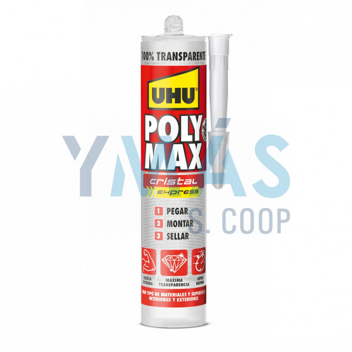SELLADOR POLYMAX EXPRESS CRISTAL CARTUCHO 300GR