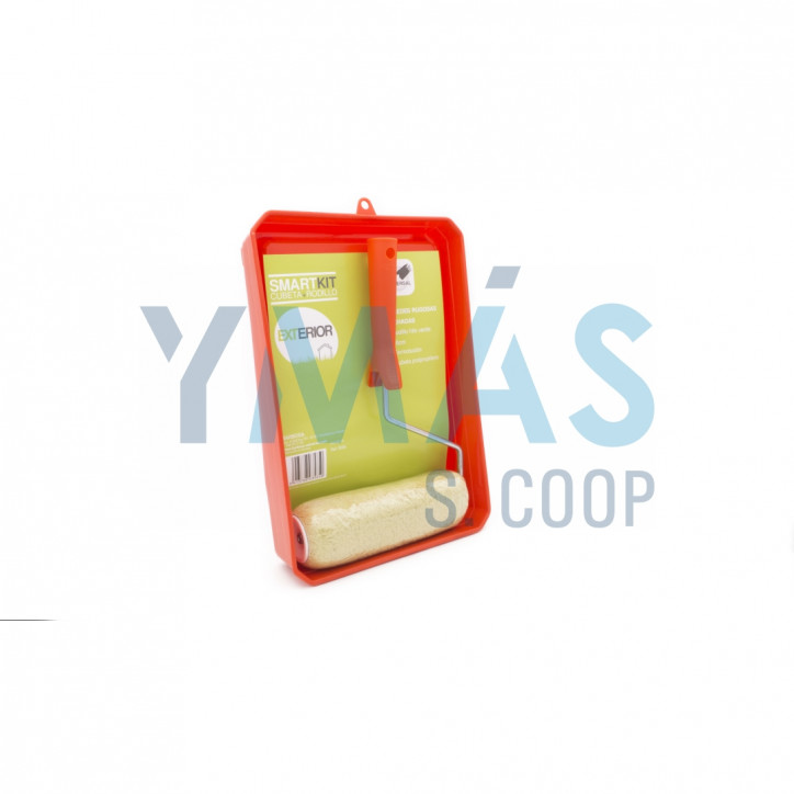 CUBETA + RODILLO ANTIGOTA EXTERIOR 18CM