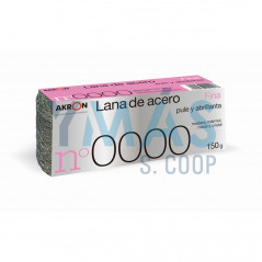 TORTA LANA ACERO N 000 FINA 150GR