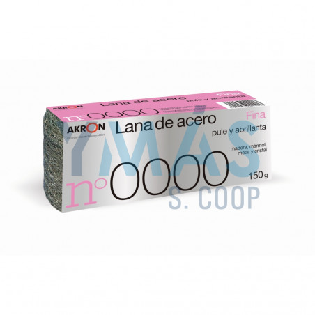 TORTA LANA ACERO N 000 FINA 150GR
