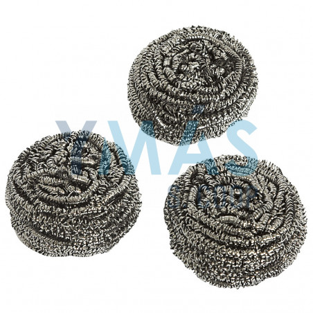 ESTROPAJO ACERO INOX 3 UNID