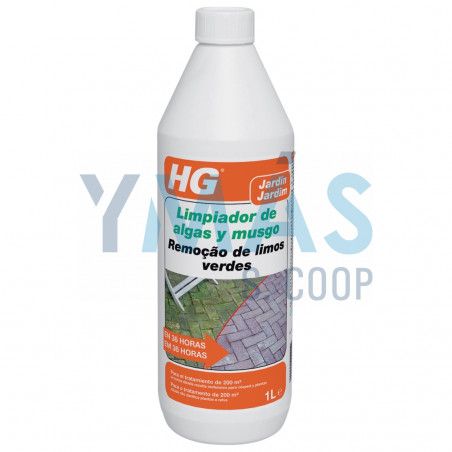 LIMPIADOR ALGAS Y MUSGO 1L