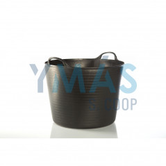 CAPAZO PLASTICO NEGRO 38L