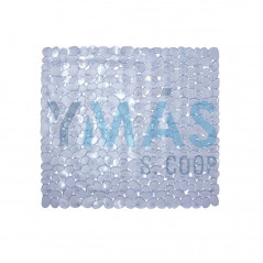 ALFOMBRA DUCHA PVC MARELIA BLANCO 54X54