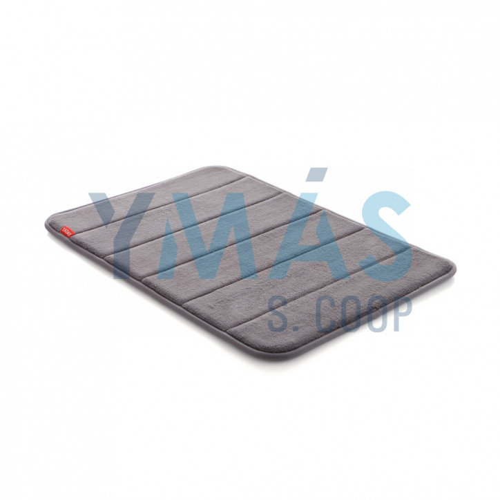 ALFOMBRA BAÑO MICROFIBRA NUVOLA GRIS 40X60CM