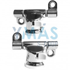 BISAGRA DESMONTABLE TAPA WC DAMA INOX 2 UNIDADES