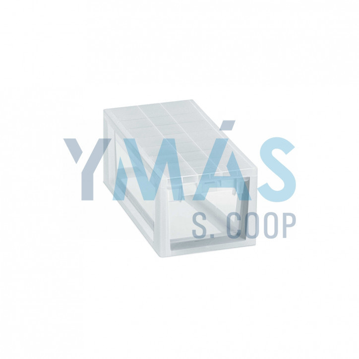 CAJA MULTIUSOS 7L TRANSPARENTE 19.6X16X39CM