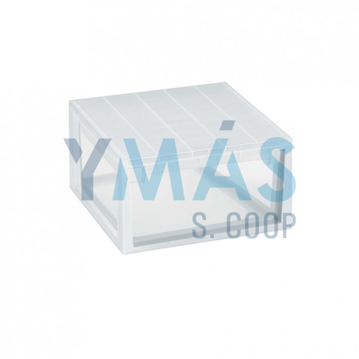 CAJA MULTIUSOS 23L TRANSPARENTE 39.6X39X21.3CM