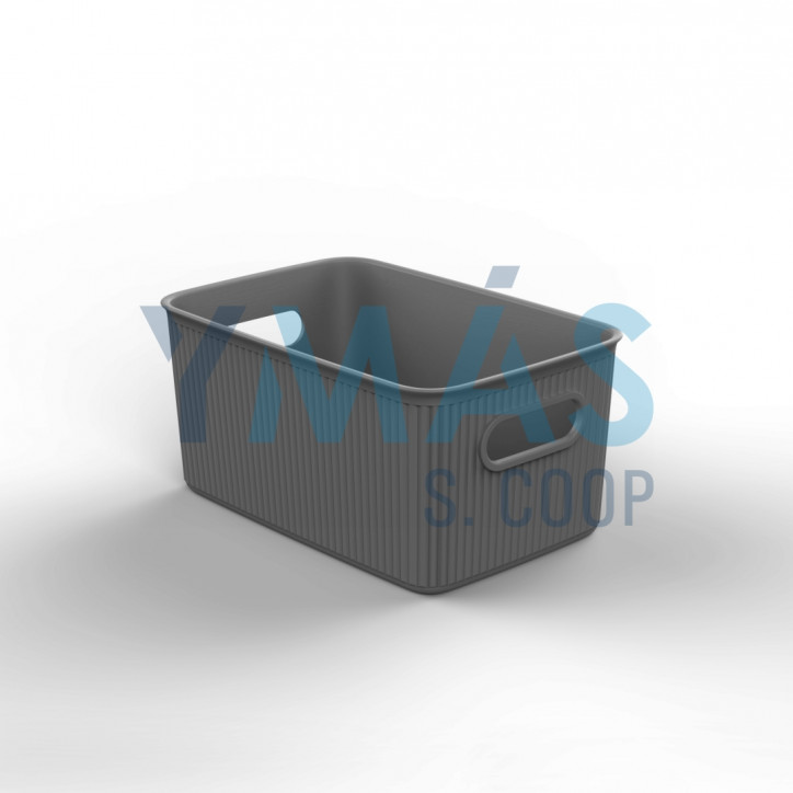 CESTA ORDENACION 5L GRIS 13X27.2X18.1