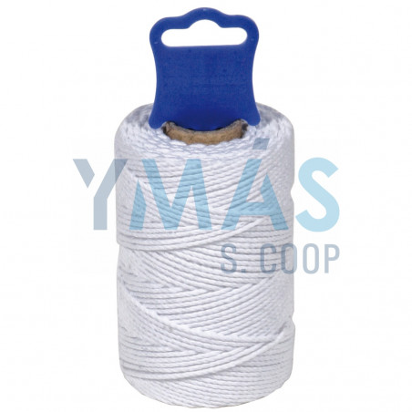 CUERDA ALGODON ALIMENTARIA 1MM BLANCO 250M