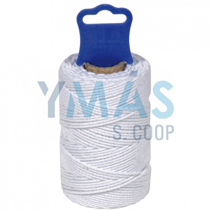 CUERDA ALGODON ALIMENTARIA 1MM BLANCO 250M