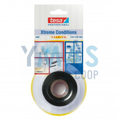 CINTA SILICONA AUTOSOLDABLE NEGRO 3M X 25MM