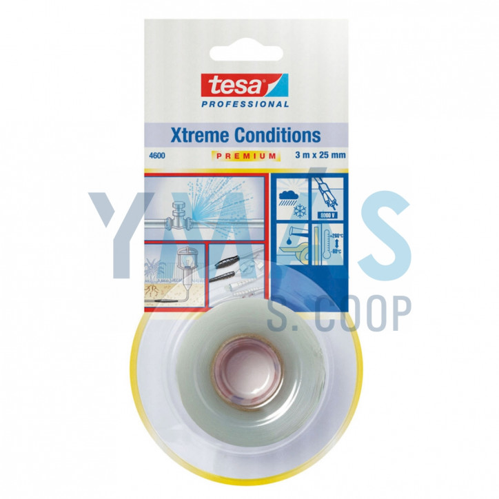 CINTA SILICONA AUTOSOLDABLE TRANSPARENTE 3M X 25MM