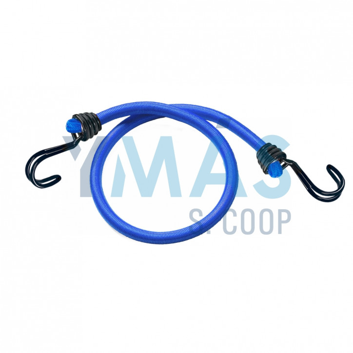 PULPO GOMA ELASTICAS 8MM 120CM AZUL 2 UNIDADES