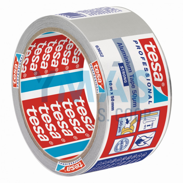 CINTA ADHESIVA ALUMINIO TAPE STRONG 10M X 50MM