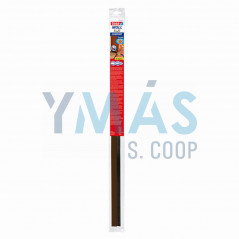 BURLETE ALUMINIO BAJO PUERTA MARRON 1M X 40MM