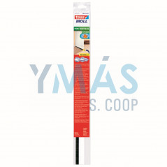 BURLETE ADHES PVC B/PUERTA MOQUETA BLANCO 1M X43MM