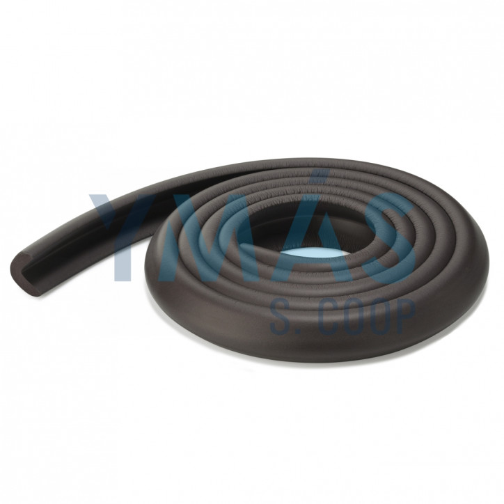 ROLLO PROTECTOR DE CANTOS ACOLCHADO MARRON 2M