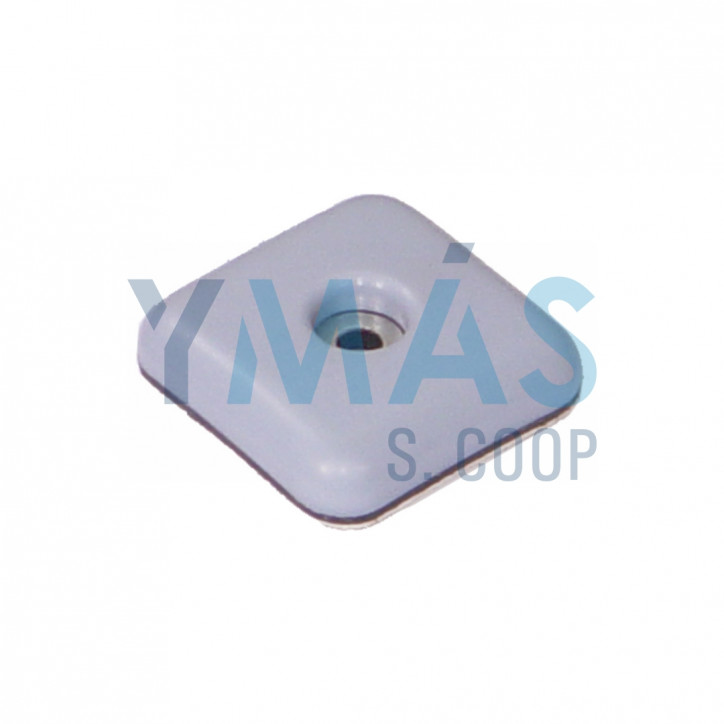 TACO DESLIZADOR ADHESIVO Y TORNILLO 35X35MM 4 UNI