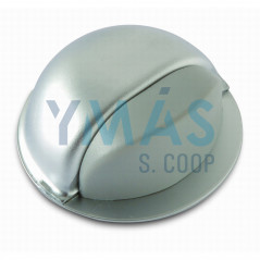 TOPE PUERTA ADHES ACERO CROMADO MATE