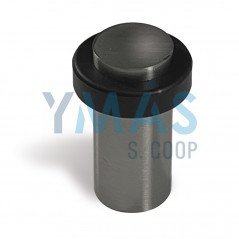 TOPE PUERTA CILINDRICO 3X7CM INOXIDABLE