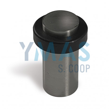 TOPE PUERTA CILINDRICO 3X7CM INOXIDABLE