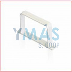 ABRAZADERA RECTANGULAR CERRADA PLASTICA 110X55