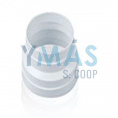 ARO REDUCTOR TUBO EXTRACCION PVC 125MM A 100MM