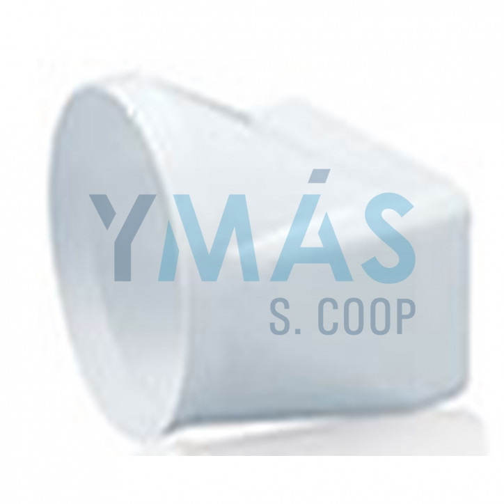 EMPALME MIXTO TUBO EXTRACCION PVC 110X55-100MM