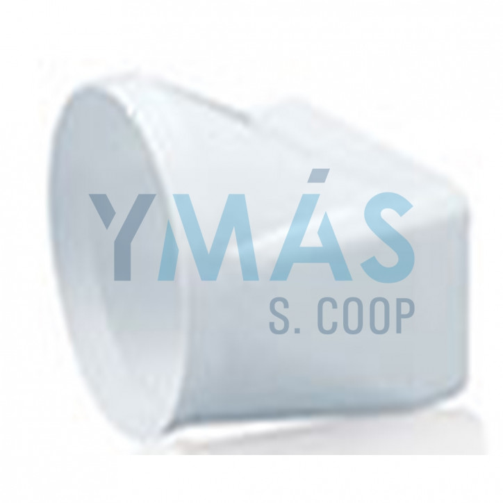 EMPALME MIXTO TUBO EXTRACCION PVC 150X75-120MM