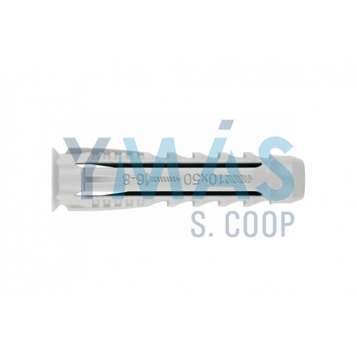 TACO NYLON 4 SEGMENTOS 8X40 BLISTER 15 UNIDADES