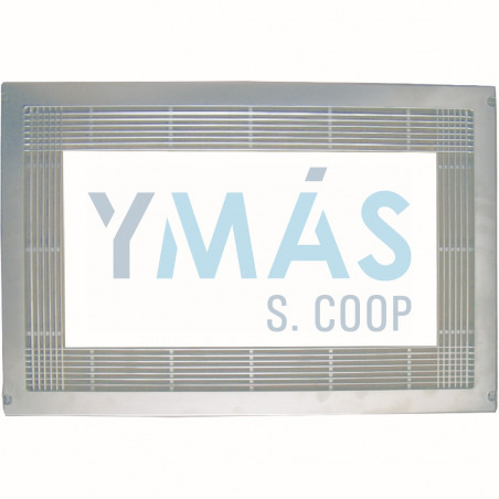MARCO MICROONDAS 60X40CM PLASTICO EFECTO INOX