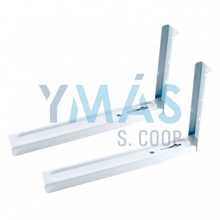 SOPORTE MICROONDAS EXTENSIBLE 40KG GRIS