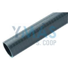 TUBO FLEXIBLE EVACUACION PVC 50MM R.1.5MT GRIS