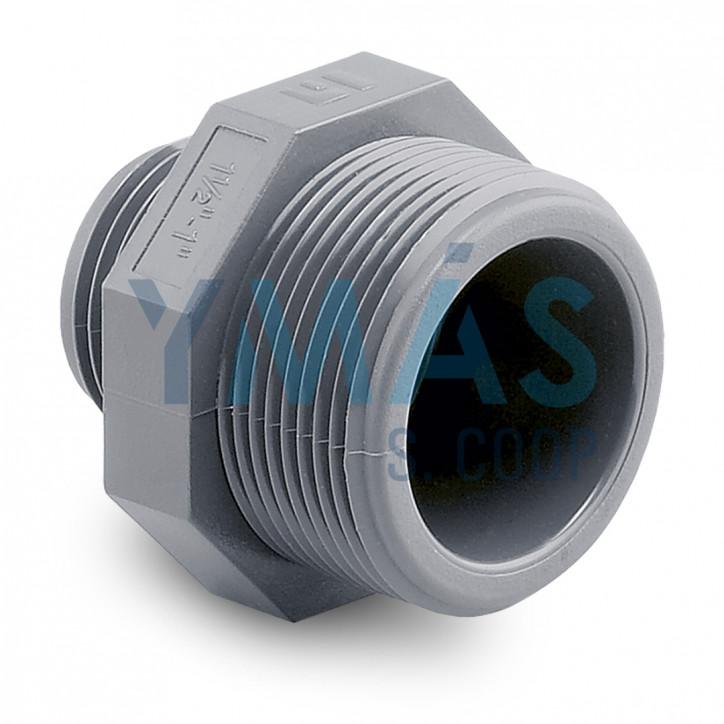 TUERCA ROSCADA REDUCIDO PVC 3/4" A 1/2"