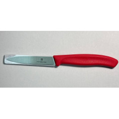 Cuchillo Mondador Swiss Classic 8 cm. VICTORINOX Rojo
