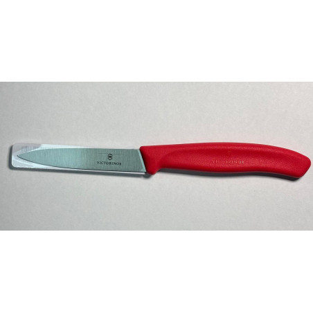 Cuchillo Mondador Swiss Classic 8 cm. VICTORINOX Rojo