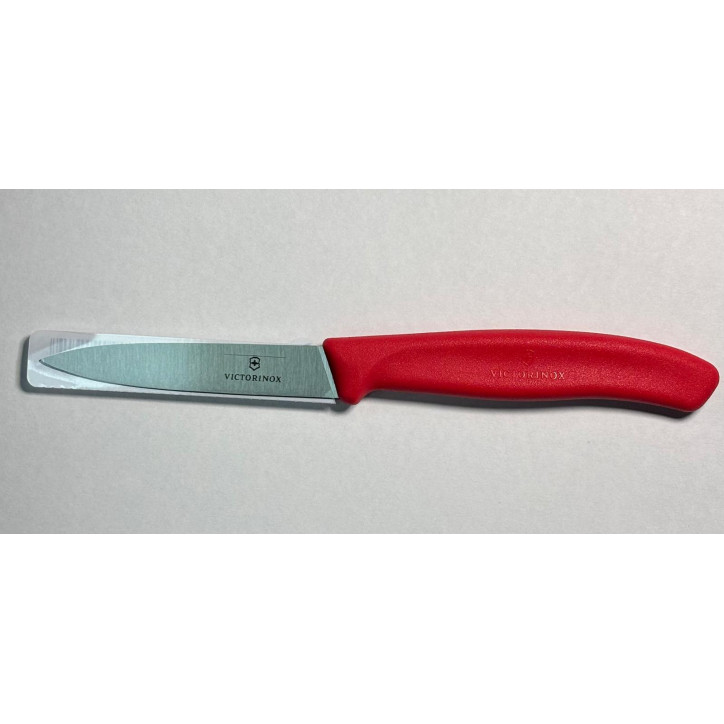 Cuchillo Mondador Swiss Classic 8 cm. VICTORINOX Rojo