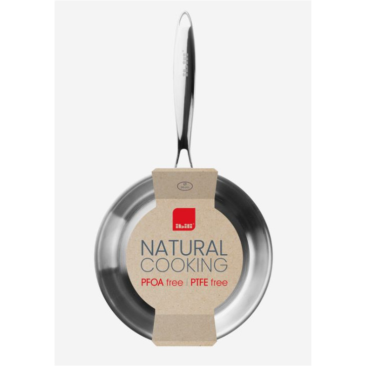 Sartén Triply Natural IBILI 20 cm Sartén Triply Natural IBILI 20 cm