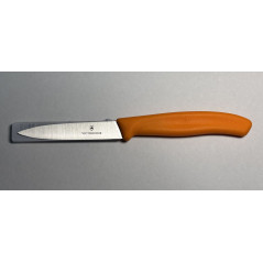 Cuchillo Mondador Swiss Classic 8 cm. VICTORINOX Naranja