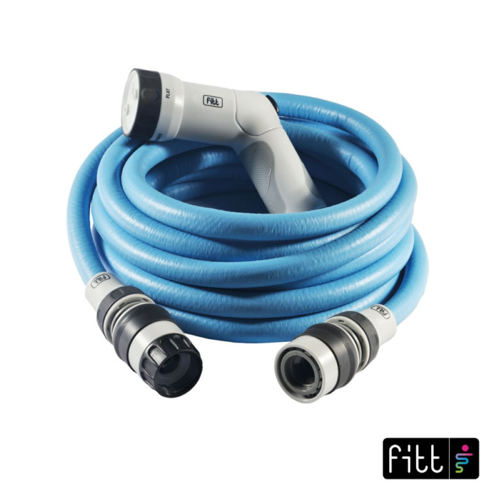 MANGUERA EXTENSIBLE IKON AZUL FITT 25 METROS.